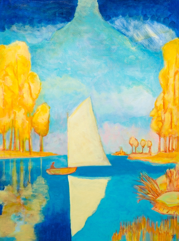 Monet Reprise by artist Melissa Wen Mitchell